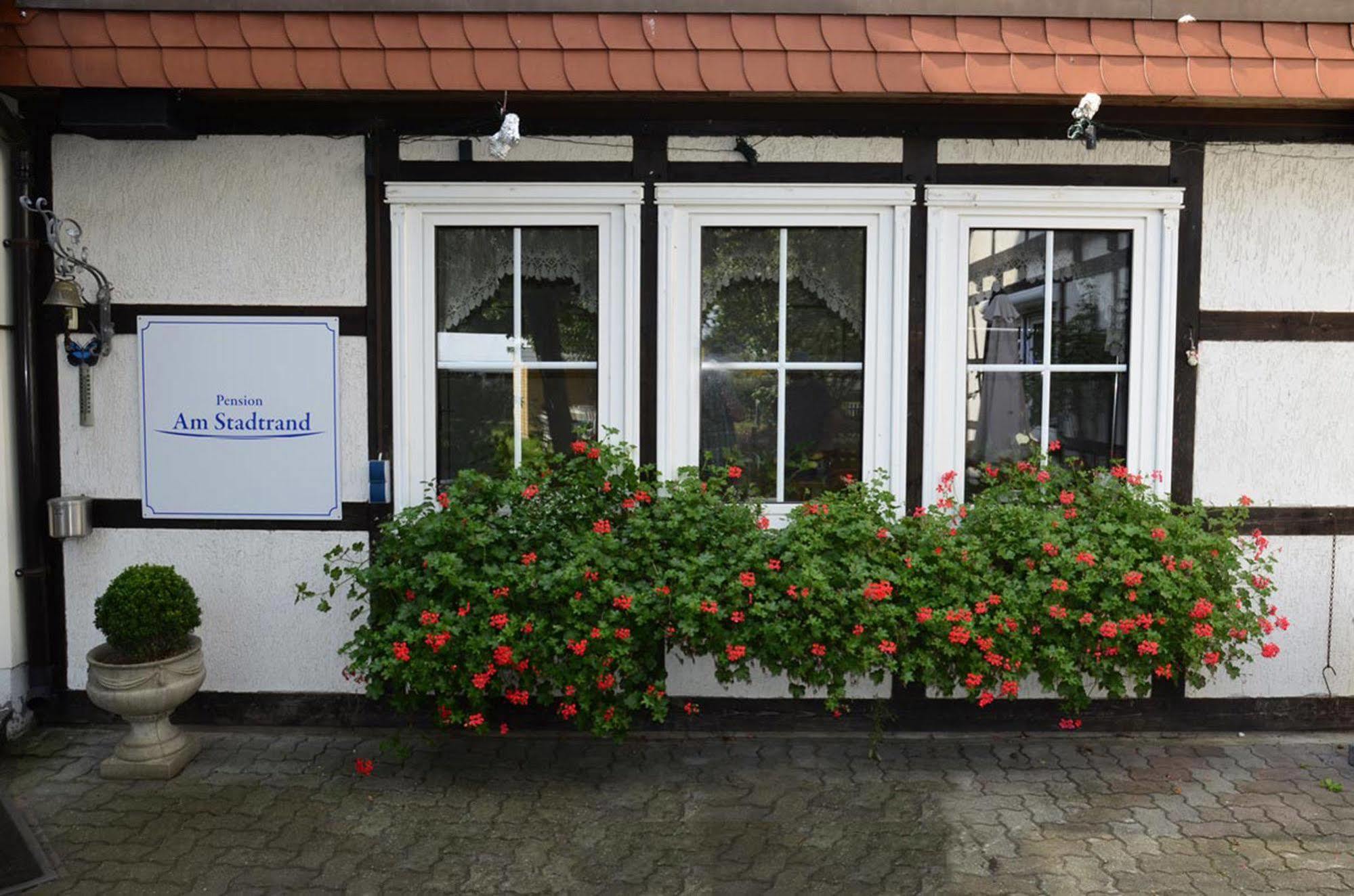 Pension Am Stadtrand Zerbst Dış mekan fotoğraf